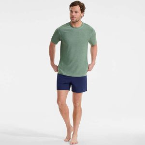 Men's SunShade UPF 50 Short Sleeve Swim Tee Cooling Rash Guard