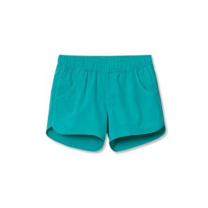 Girls Chlorine Resistant Magic Print Board Swimsuit Shorts