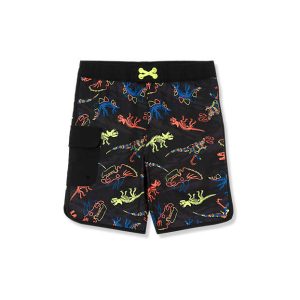 Boys Chlorine Resistant Cargo Hydroliner Long Board Shorts