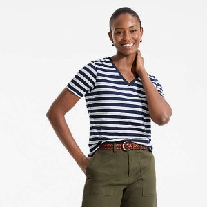 Supima Cotton V-Neck T-Shirt