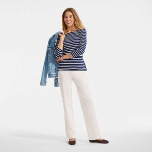 Starfish Mid Rise Straight Leg Pants