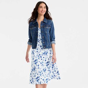 Women's Cotton Modal Off the Shoulder Wrap Midi Dress