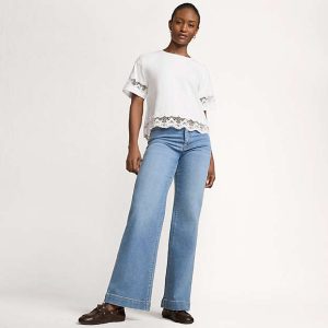High Rise Wide Leg Jeans