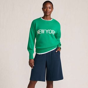 Women's Sport Knit High Rise Pleated 12" Bermuda Shorts