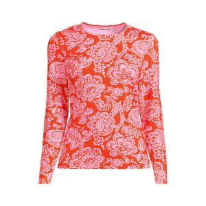 Women's SunShade UPF 50 Long Sleeve Rash Guard Swim Tee
