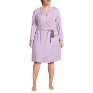 Women's Cooling Robe with Piping