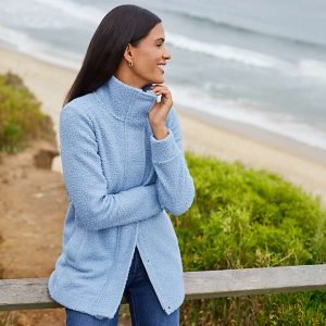 Boucle Fleece Coat