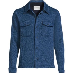 Unisex Sweater Fleece Shirt Jacket