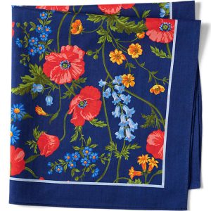 Printed Square Tote Scarf