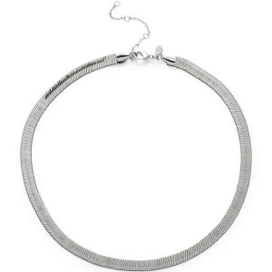 Water-Resistant Short Wide Layering Necklace