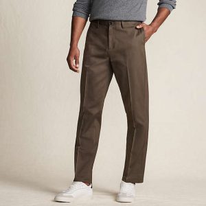 No Iron Comfort Waist Traditional Fit Chino Pant
