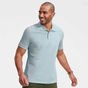 Men's Short Sleeve Performance Mesh Pique Polo