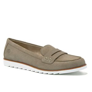 School Uniform Women's Comfort Lug Sole Suede Loafers