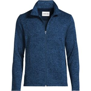 Men's Sweater Fleece Zip Front Jacket