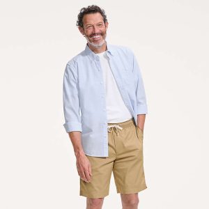 Men's 9" Classic Fit Lightweight Twill Deck Short