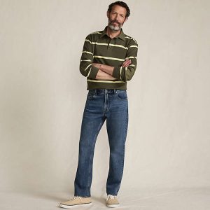 Men's Stretch Comfort Waist Athletic Fit Jean