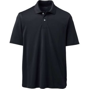 Men's Short Sleeve Basic Poly Polo