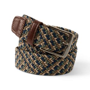 Men's Elastic Braid Belt