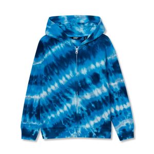 Boys Full Zip French Terry Hooded Sweatshirt