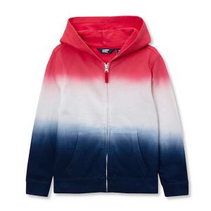 Boys Full Zip Hooded Sweatshirt