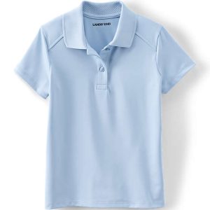Girls Short Sleeve Feminine Fit Rapid Dry Polo Shirt