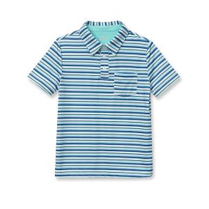 Boys Short Sleeve Adventure Performance Polo