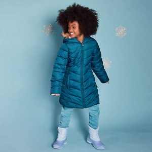 Girls Fleece Lined Parka