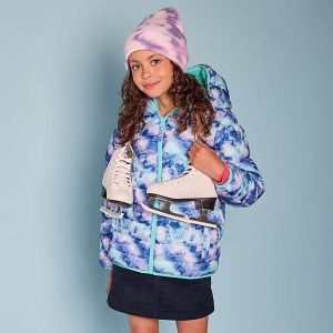Girls FeatherFree™ Reversible Hooded Jacket