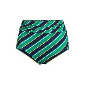 Women's Ruched High Waisted Full Coverage Bikini Bottoms