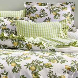 300 Thread Count Cotton Smooth Percale Bedding