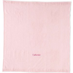 Scottish Lace Bear Baby Blanket