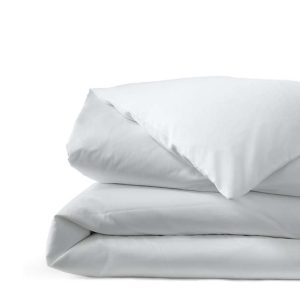 400 Thread Count Premium Supima Cotton No Iron Sateen Duvet Bed Cover and Sham