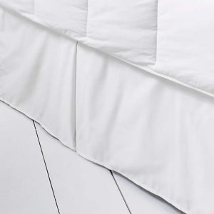 400 Thread Count Premium Supima Cotton No Iron Sateen Bedskirt