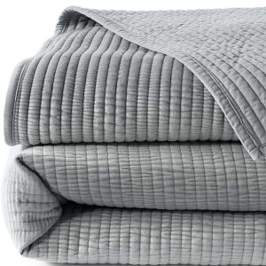 Textured Velvet Quilt and Sham