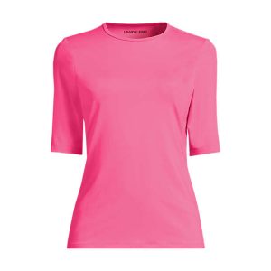 Women's SunShade UPF 50 Elbow Sleeve Rash Guard Swim Tee