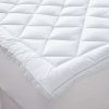 400 Thread Count Plush Quilted Cotton Mattress Pad