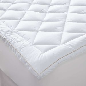 400 Thread Count Plush Quilted Cotton Mattress Pad