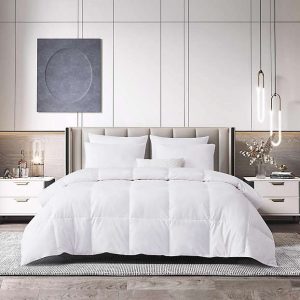 Beautyrest All Season Cotton Blend Feather and Down Fiber Comforter