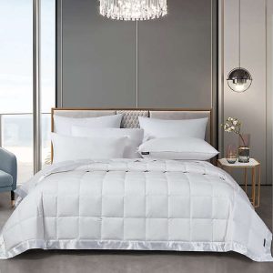 Beautyrest Light Warmth Cotton Blend Down Blanket