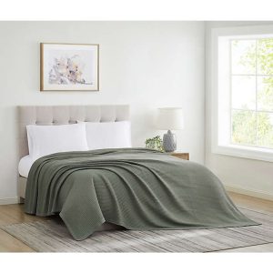 Cannon Heritage Cotton Waffle Weave Bed Blanket