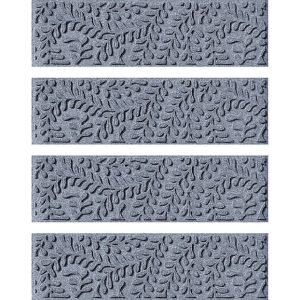 Matterly 8.5" x 30" Boxwood Waterhog® Stair Treads - Set of 4