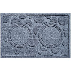 Matterly Waterhog® Dots Dog Bowl Mat
