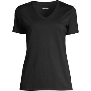 School Uniform Women's Supima Cotton V-Neck T-Shirt