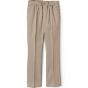 School Uniform Girls Elastic Waist Pull-On Chino Pants