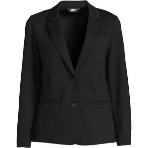 School Uniform Women's Two Button Ponte Blazer