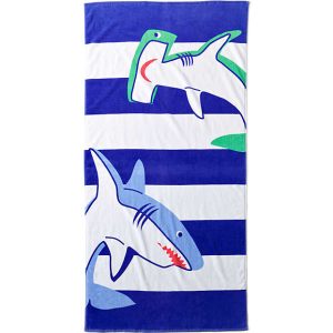 Kids Printed Velour Beach Towel