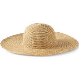 Facesaver Wide Brim Straw Hat